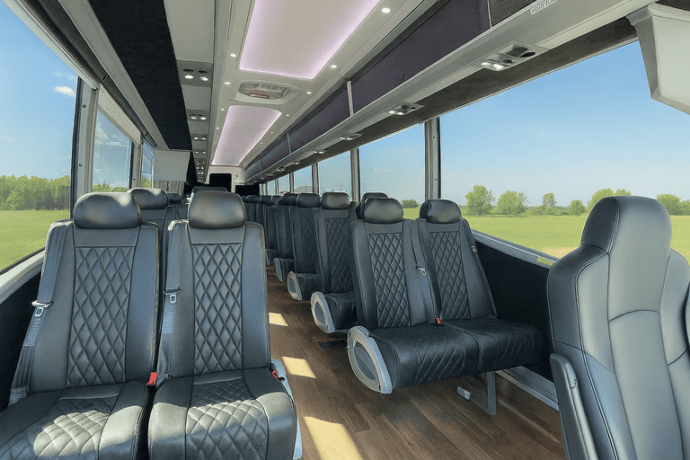 coach bus in Mount Vernon