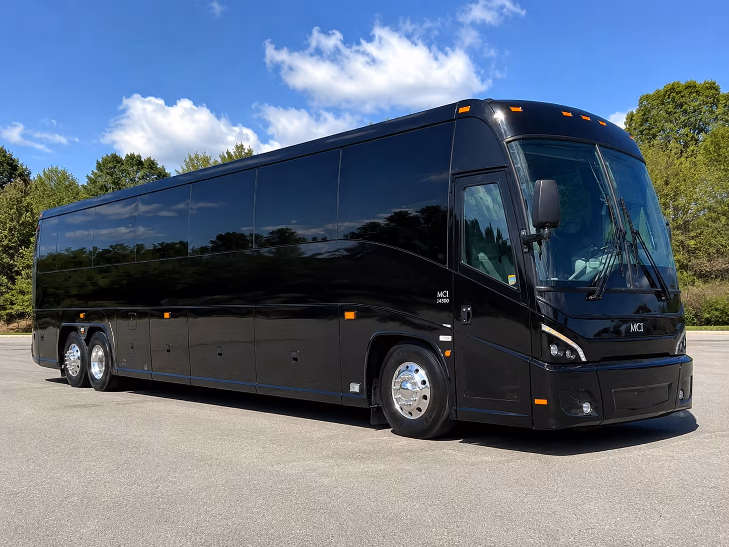 long distance charter buses for away games and road trips from mount vernon