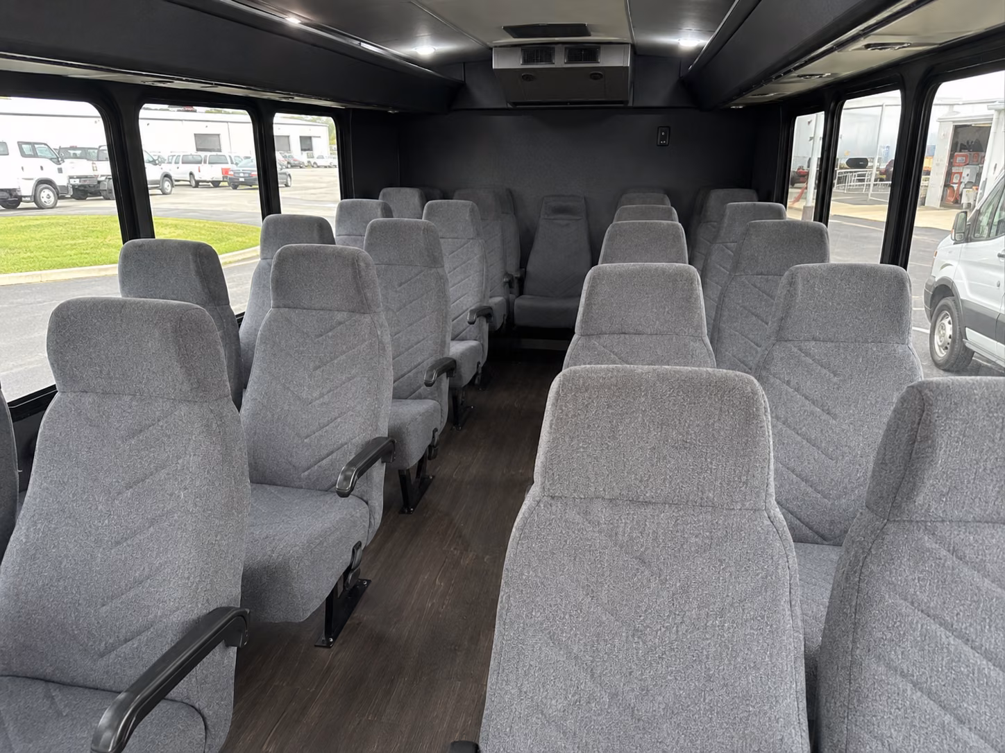 mount vernon 20 passenger minibus interior