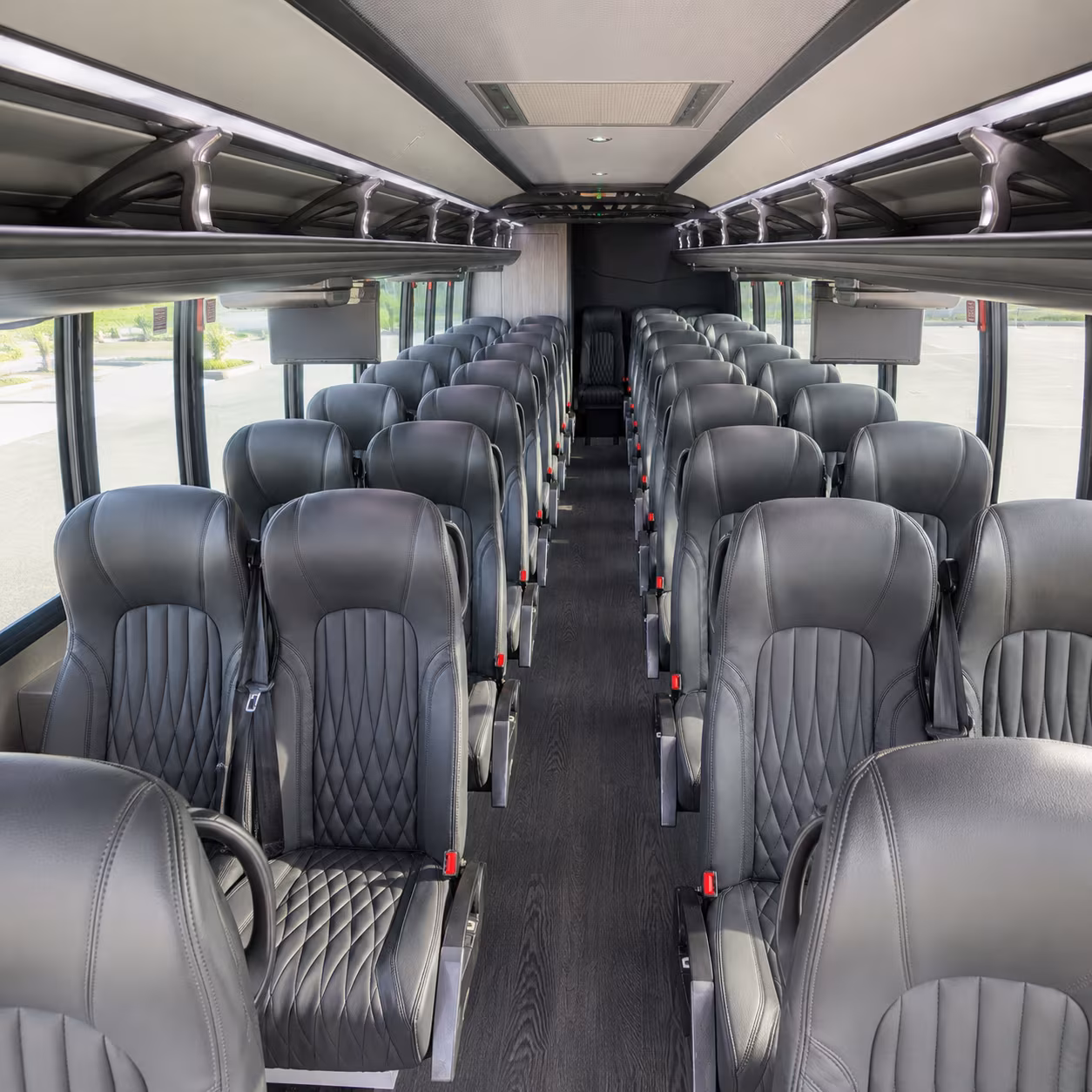 mount vernon 25 passenger minibus inside