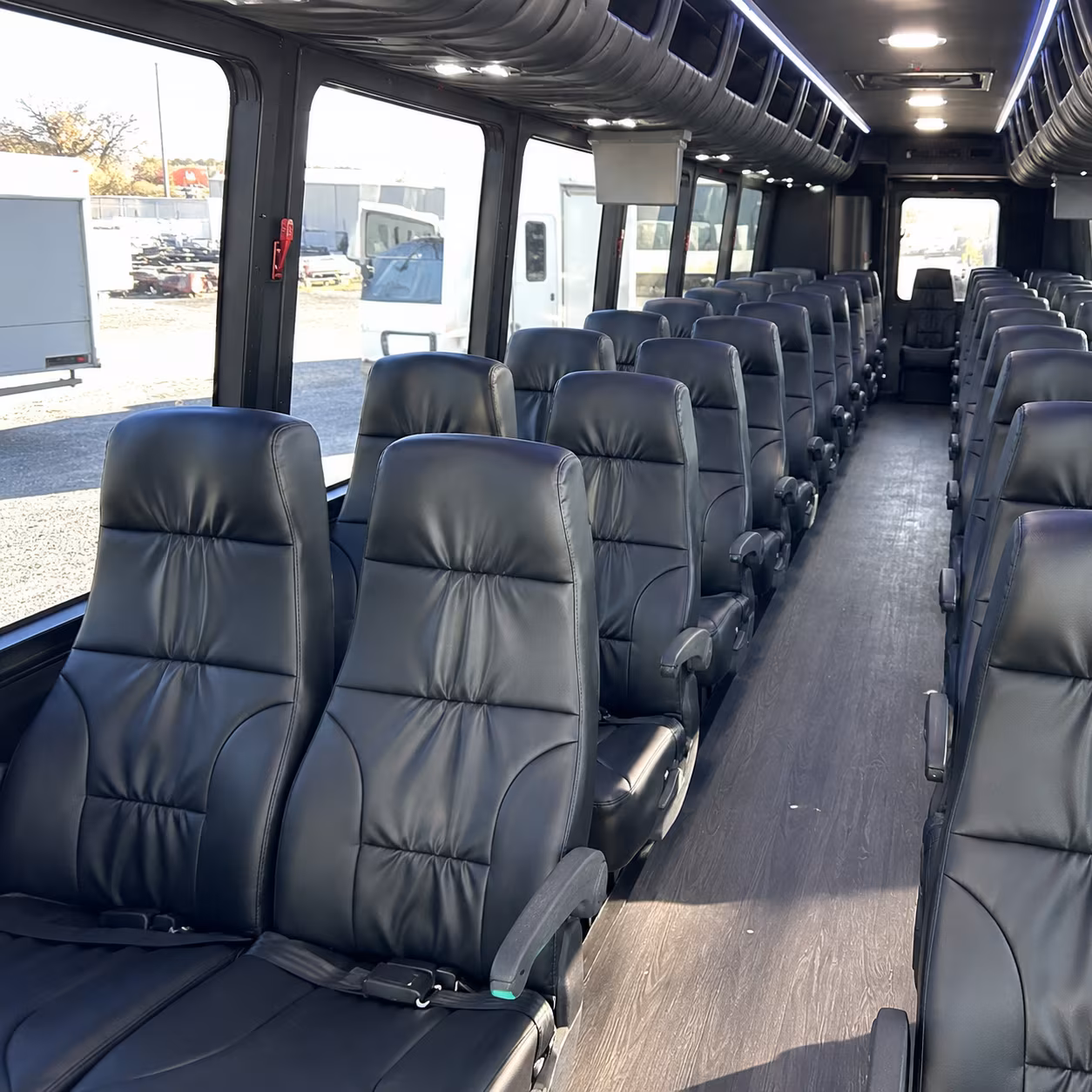 mount vernon 30 passenger minibus inside