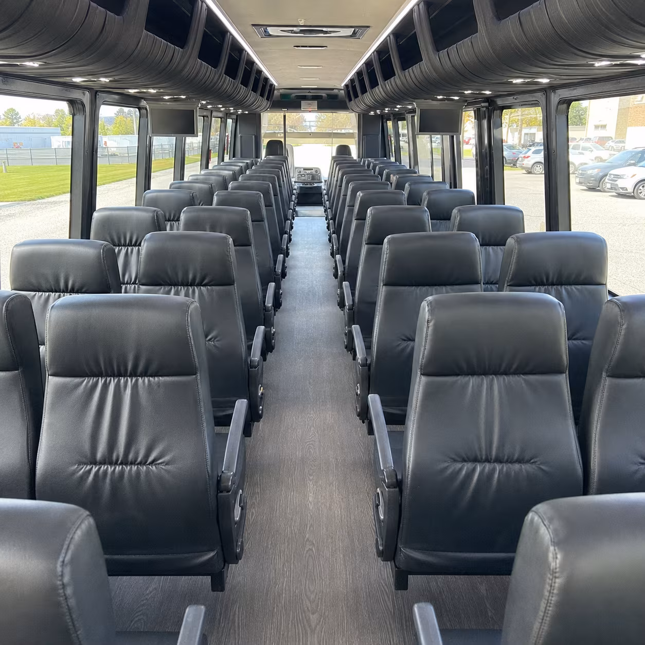 mount vernon 35 passenger minibus interior