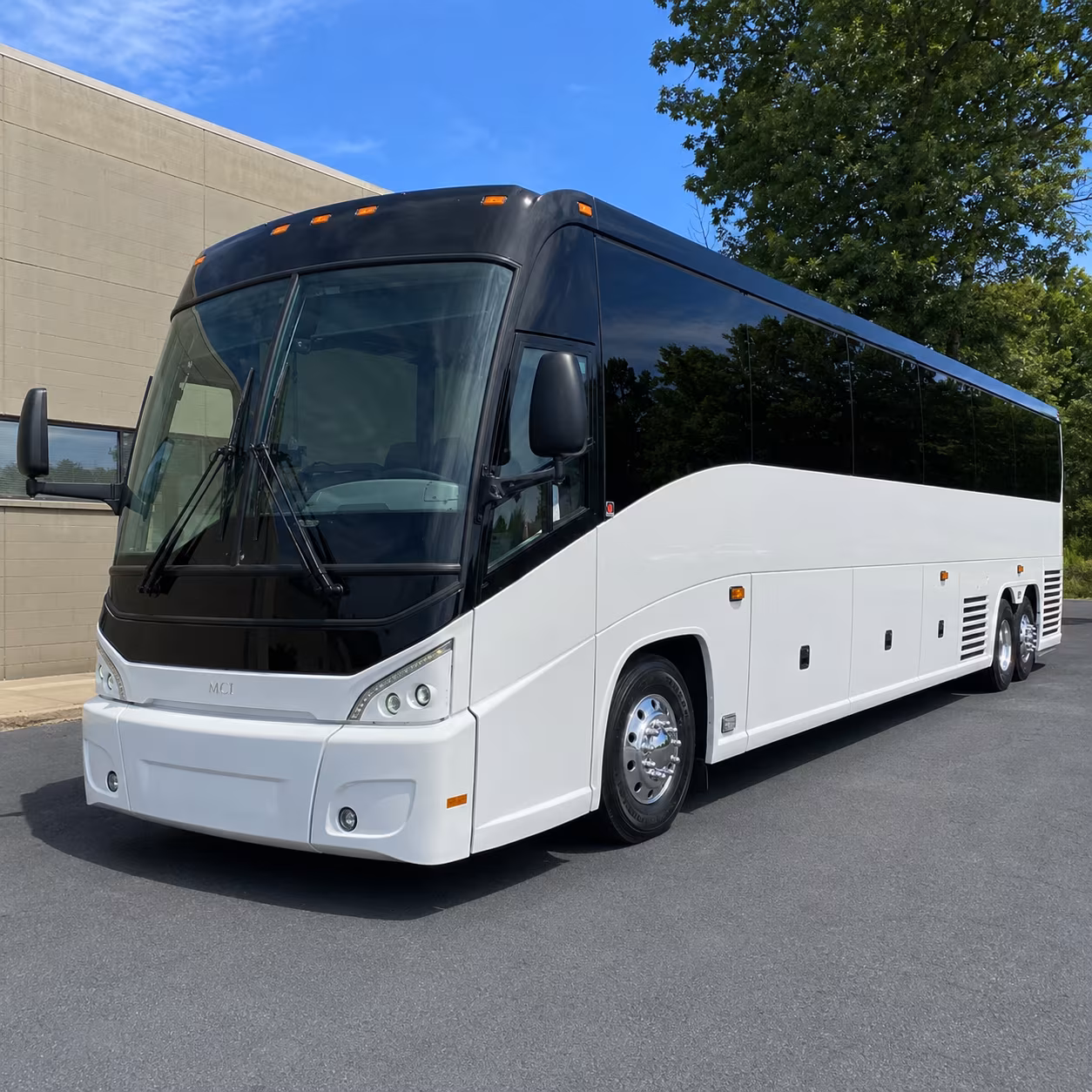 mount vernon 56 passenger charter bus
