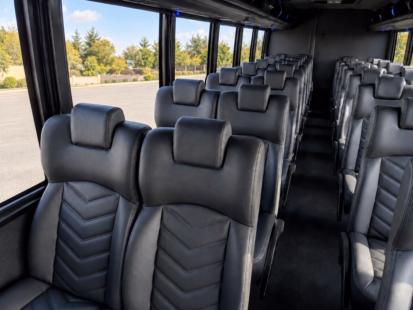 mount vernon private event transportation onboard seating