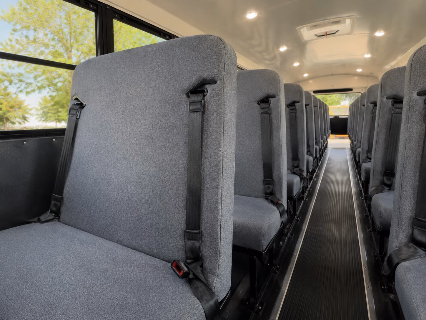 mount vernon school bus interior