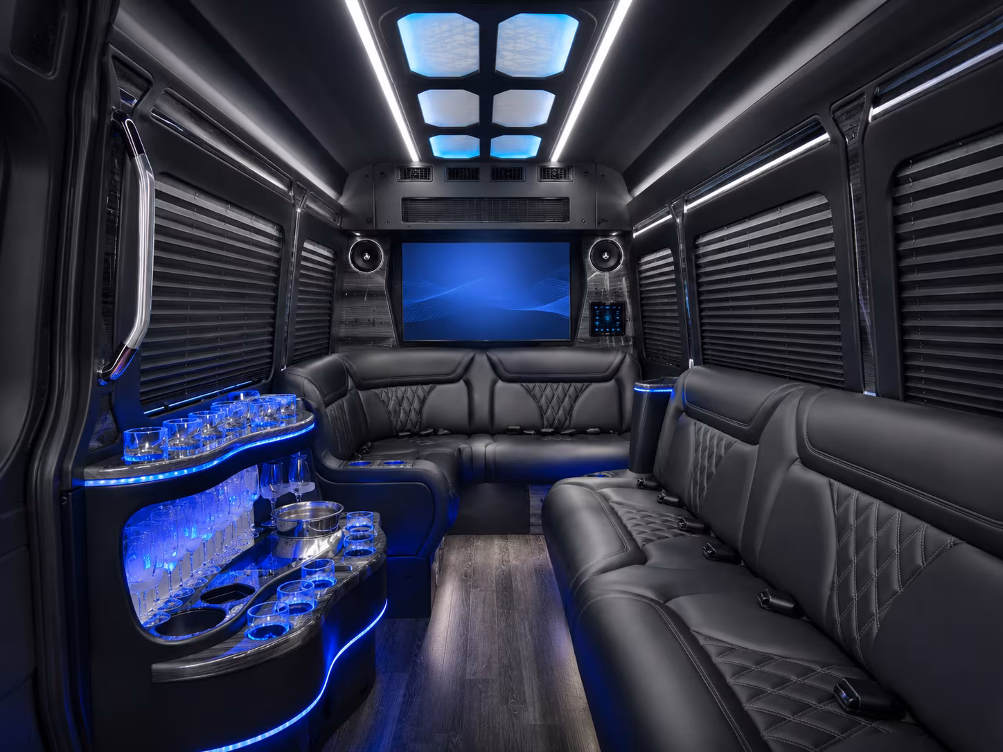 mount vernon sprinter limousine interior