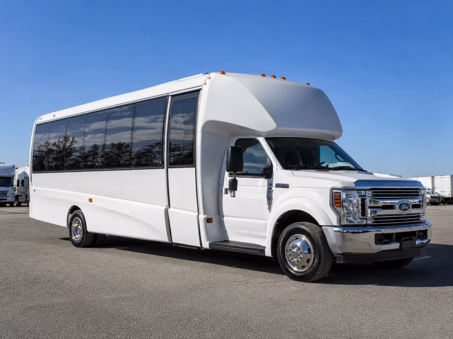 sporting event buses and game day group transportation in mount vernon