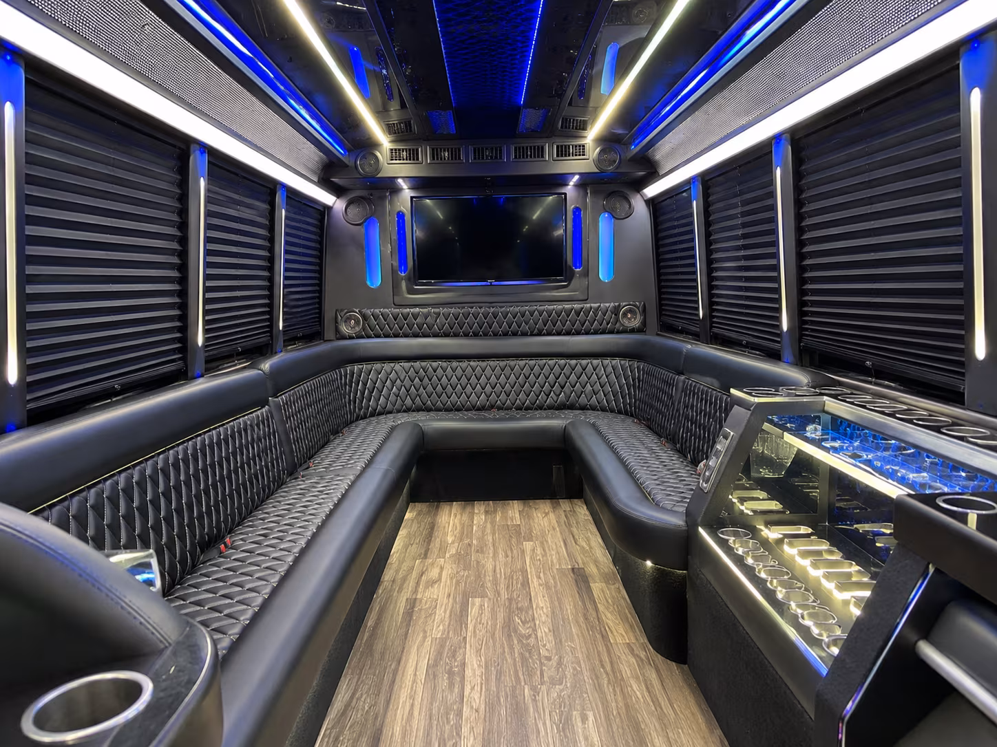 wedding party bus rental